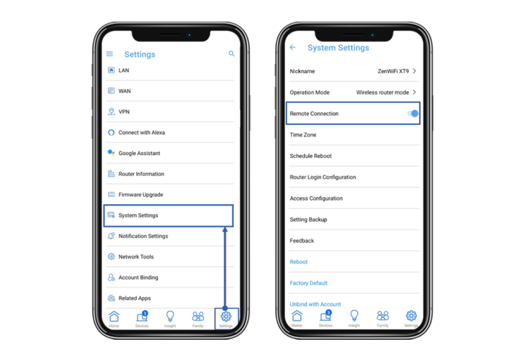 Asus Router Remote Configuration Using the Asus Router App​