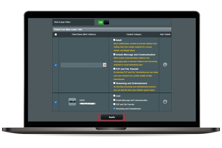 Asus Router Parental Controls Configuration